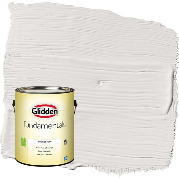 Glidden Fundamentals Dusky Dawn / Grey Eggshell Interior Paint, 1 Gallon