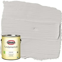 Glidden Fundamentals Interior Paint Elusion / Grey, Eggshell, 1 Gallon