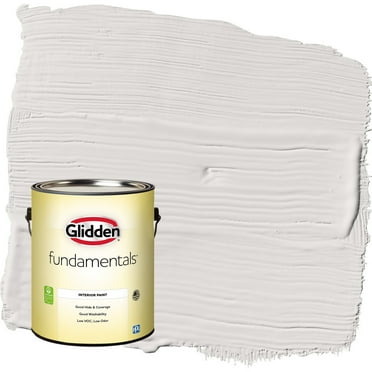Glidden Fundamentals Fall Chill / Grey Eggshell Interior Paint, 1 Gallon