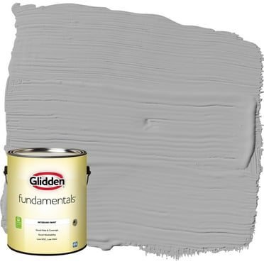 Glidden Fundamentals Interior Paint Flagstone / Gray, Eggshell, 1 Gallon