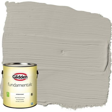 Glidden Fundamentals Interior Paint Ghost Writer / Beige, Eggshell, 1 Gallon