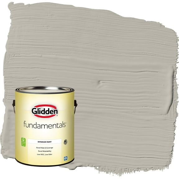 Glidden Fundamentals Ghost Writer / Beige Eggshell Interior Paint, 1 Gallon