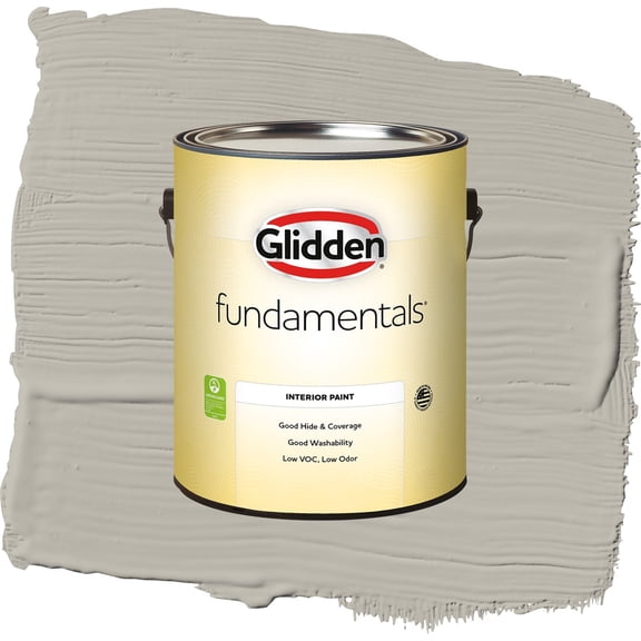 Glidden Fundamentals Ghost Writer / Beige, Eggshell Interior Paint, 1 Gallon