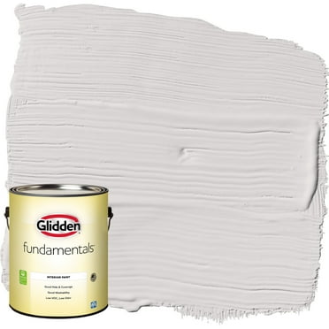 Glidden Fundamentals Interior Paint Go To Gray / Grey, Eggshell, 1 Gallon
