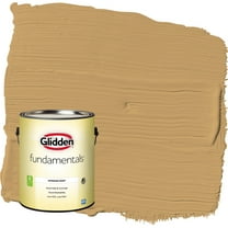 Glidden Fundamentals Good Life / Yellow Eggshell Interior Paint, 1 Gallon