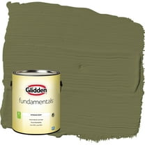 Glidden Fundamentals Gratefully Grass / Green Eggshell Interior Paint, 1 Gallon