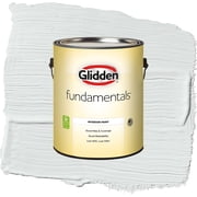 Glidden Fundamentals Gray Glimpse / Grey, Eggshell Interior Paint, 1 Gallon