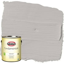 Glidden Fundamentals Interior Paint Gray Shadows / Grey, Eggshell, 1 Gallon