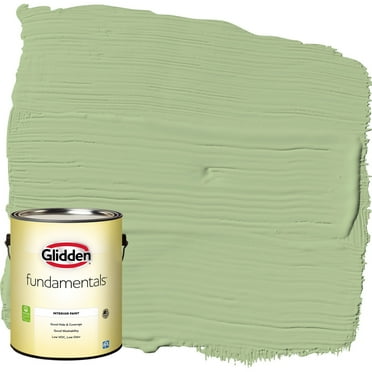 Glidden Fundamentals Interior Paint Harmonious / Green, Eggshell, 1 Gallon