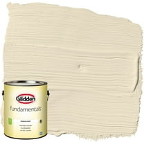 Glidden Fundamentals Interior Paint Heavy Cream / Beige, Eggshell, 1 Gallon