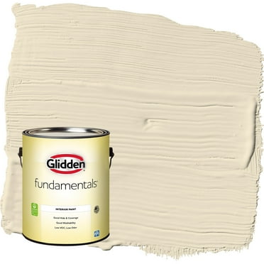 Glidden Fundamentals Heavy Cream / Beige Eggshell Interior Paint, 1 Gallon