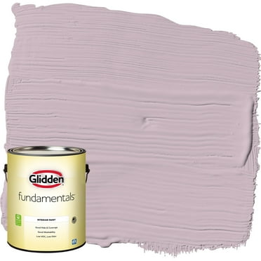 Glidden Fundamentals Interior Paint High Society / Purple, Eggshell, 1 Gallon