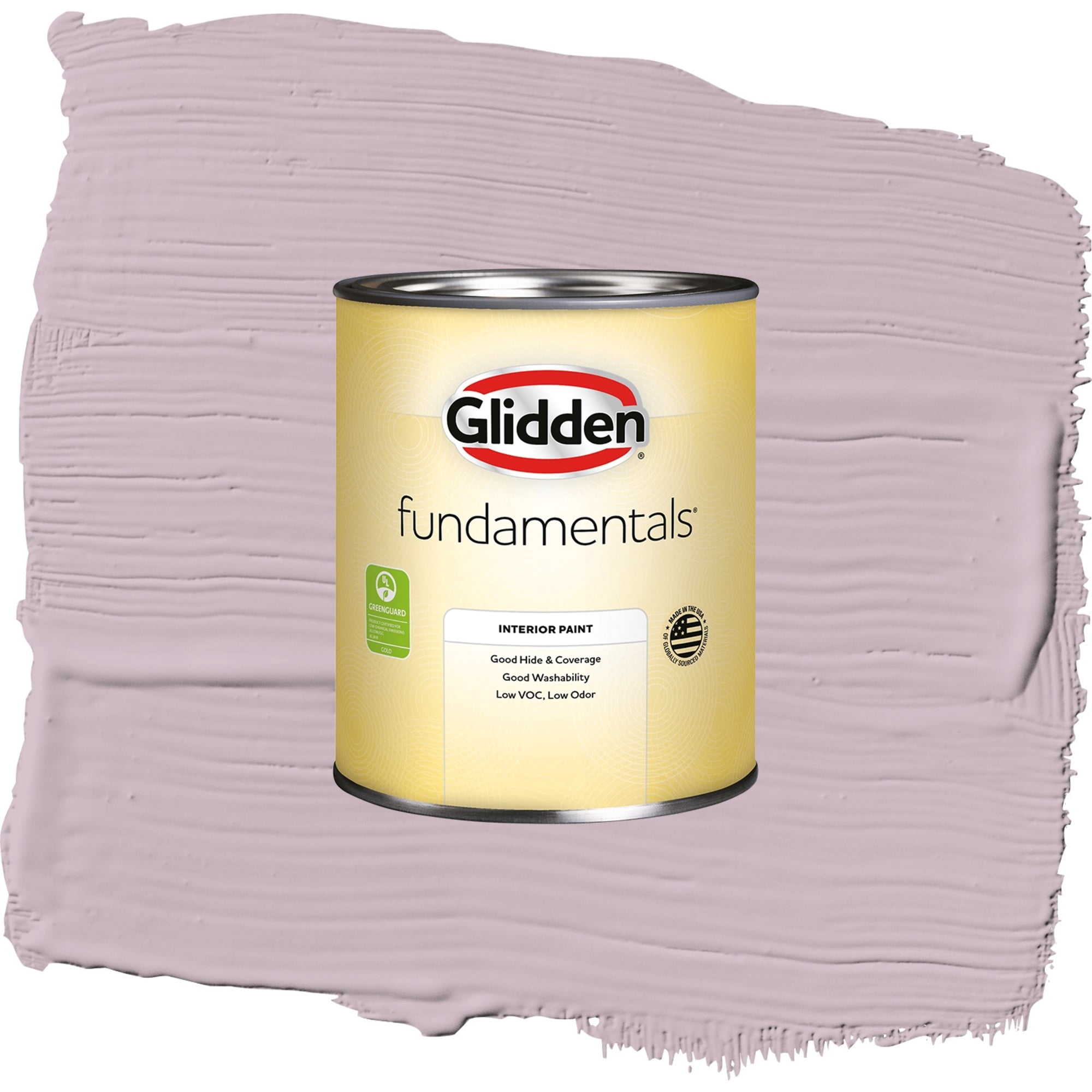 Glidden Fundamentals High Society / Purple, Eggshell Interior Paint, 1 Quart