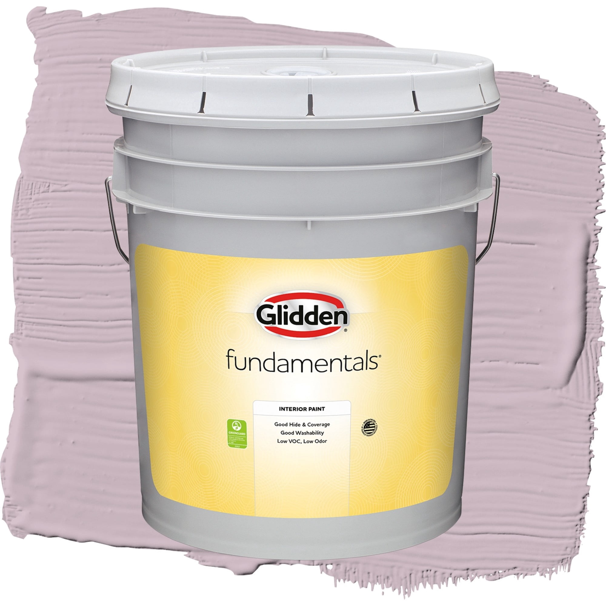 Glidden Fundamentals High Society / Purple, Eggshell Interior Paint, 5 Gallon