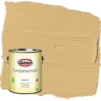 Glidden Fundamentals Honey Bunny / Yellow Eggshell Interior Paint, 1 Gallon