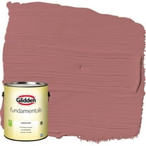 Glidden Fundamentals Interior Paint Horizon Glow / Red, Eggshell, 1 Gallon