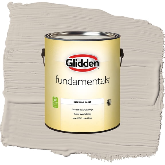 Glidden Fundamentals Intuitive / Beige, Eggshell Interior Paint, 1 Gallon