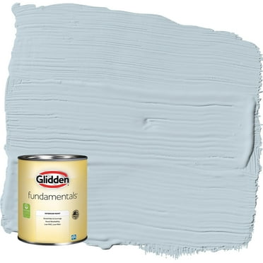 Glidden Fundamentals Keepsakes / Blue Eggshell Interior Paint, 1 Quart