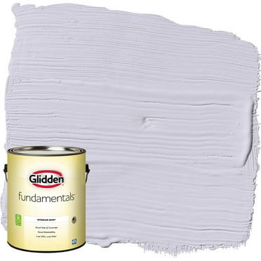 Glidden Fundamentals Interior Paint Lavender Haze / Purple, Eggshell, 1 Gallon