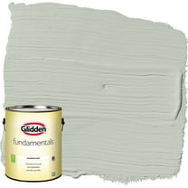 Glidden Fundamentals Interior Paint Life Lesson / Green, Eggshell, 1 Gallon