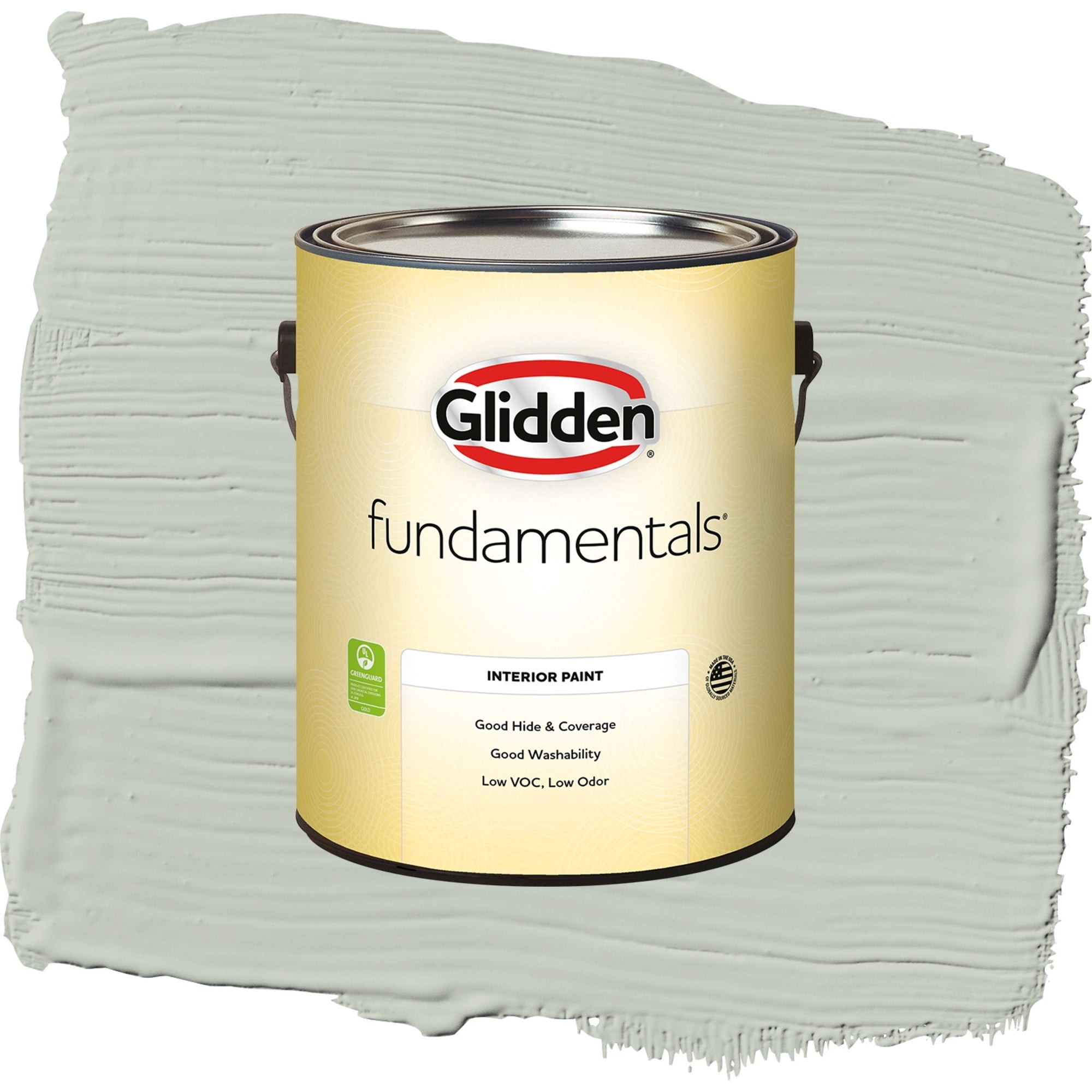 Glidden Fundamentals Life Lesson / Green, Eggshell Interior Paint, 1 Gallon