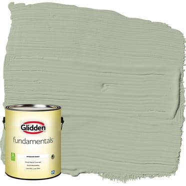 Glidden Fundamentals Interior Paint Light Sage / Green, Eggshell, 1 Gallon
