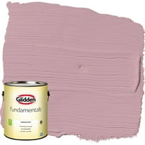 Glidden Fundamentals Interior Paint Lighthearted Rose / Purple, Eggshell, 1 Gallon