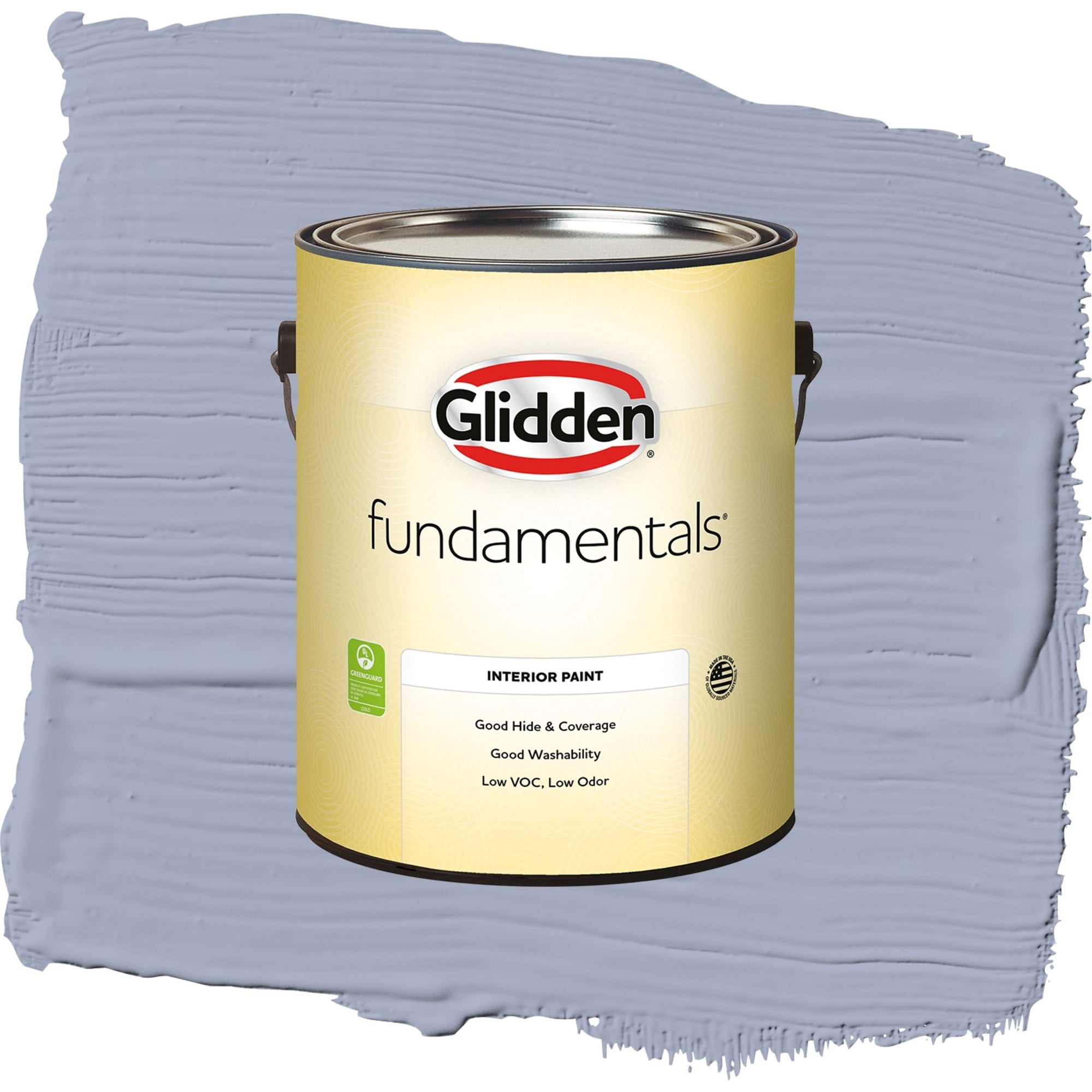 Glidden Fundamentals Lilac Time / Purple, Flat Interior Paint, 1 Gallon
