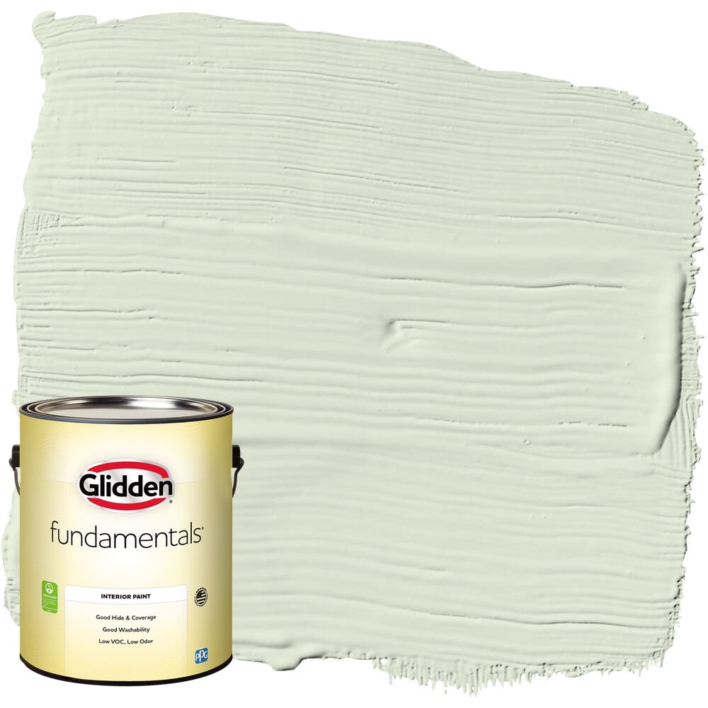 Glidden Fundamentals Interior Paint Lime Spritz / Green, Flat, 1 Gallon