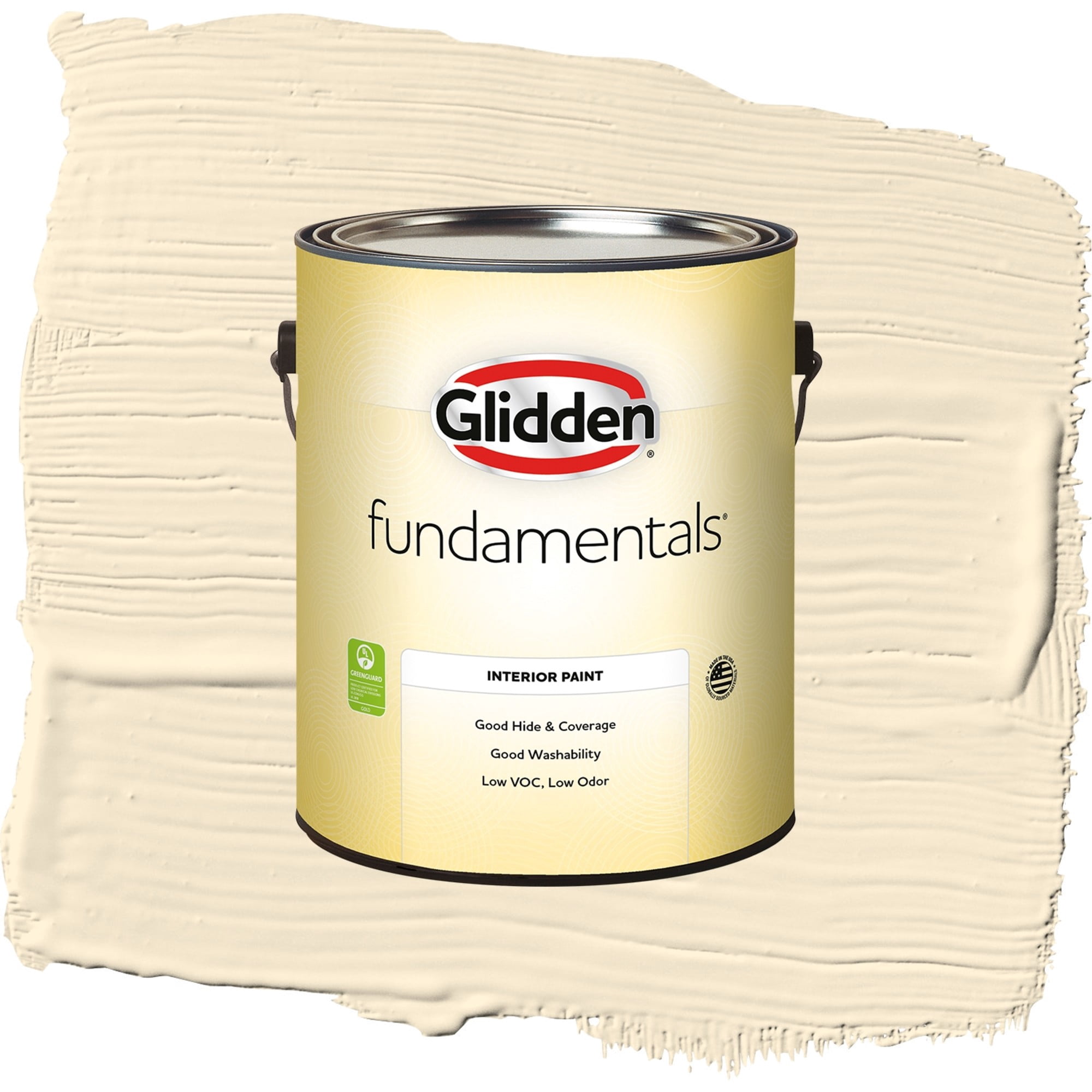Glidden Fundamentals Magnolia Blossom Semi Gloss Interior Paint and Primer, 1 Gallon