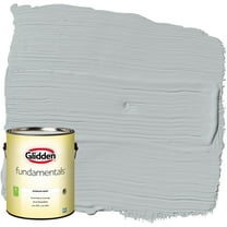 Glidden Fundamentals Interior Paint Maiden Mist / Gray, Eggshell, 1 Gallon