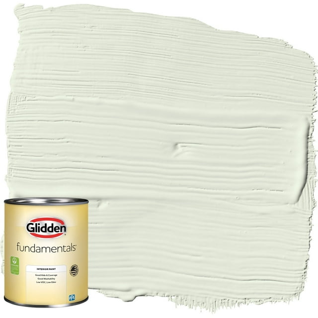 Glidden Fundamentals Interior Paint Milkweed / Green, Eggshell, 1 Quart