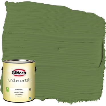 Glidden Fundamentals Interior Paint Mint Leaves / Green, Eggshell, 1 Gallon