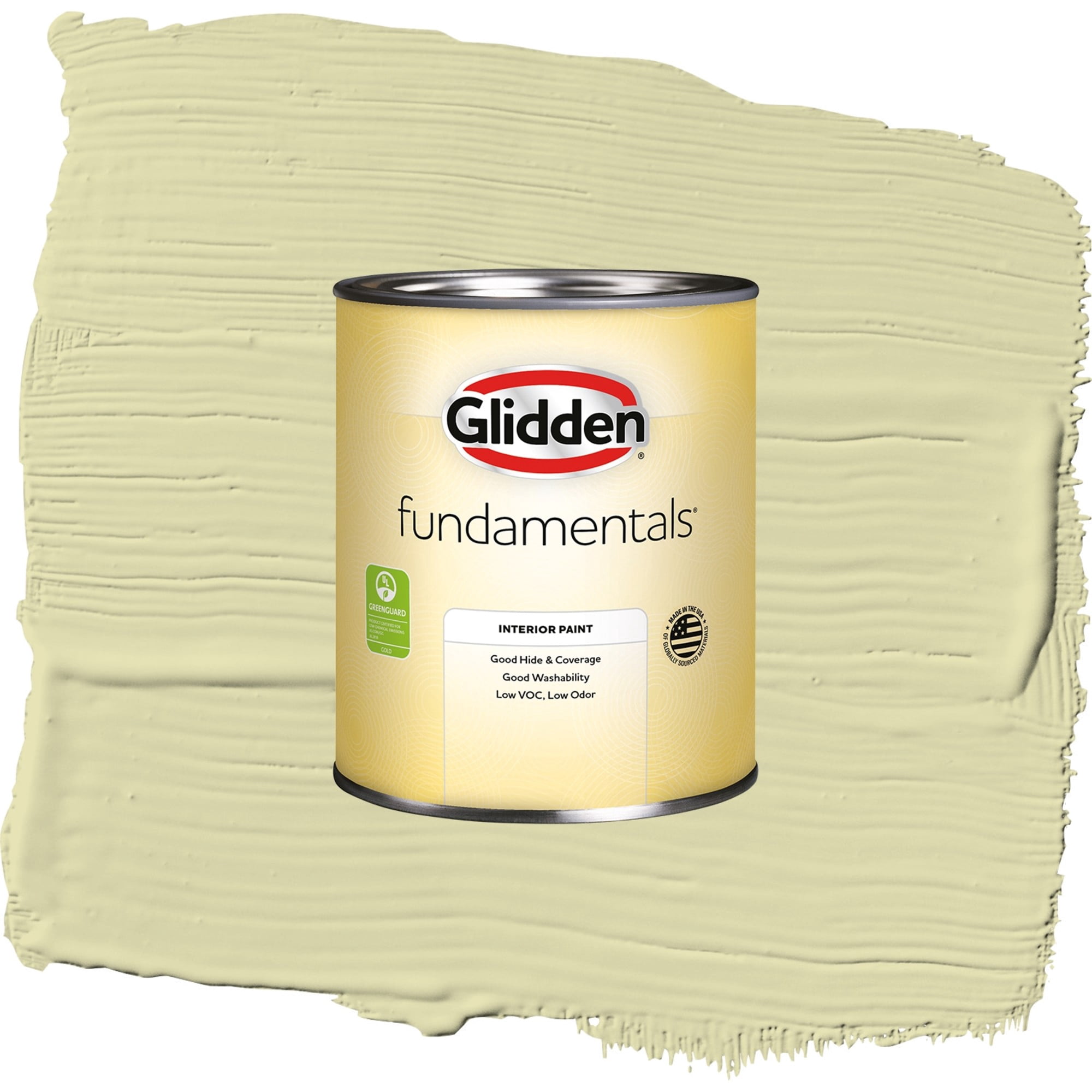 Glidden Fundamentals Misty Moor Eggshell Interior Paint and Primer, 1 Quart