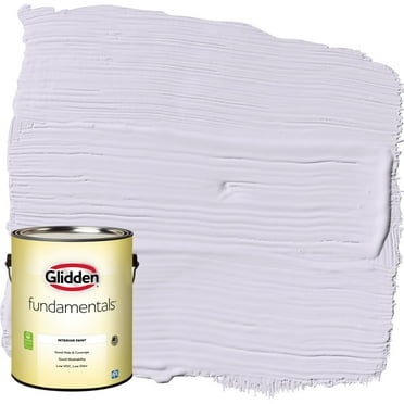 Glidden Fundamentals Interior Paint Misty Violet / Purple, Eggshell, 1 Gallon