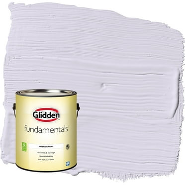 Glidden Fundamentals Misty Violet / Purple Eggshell Interior Paint, 1 Gallon