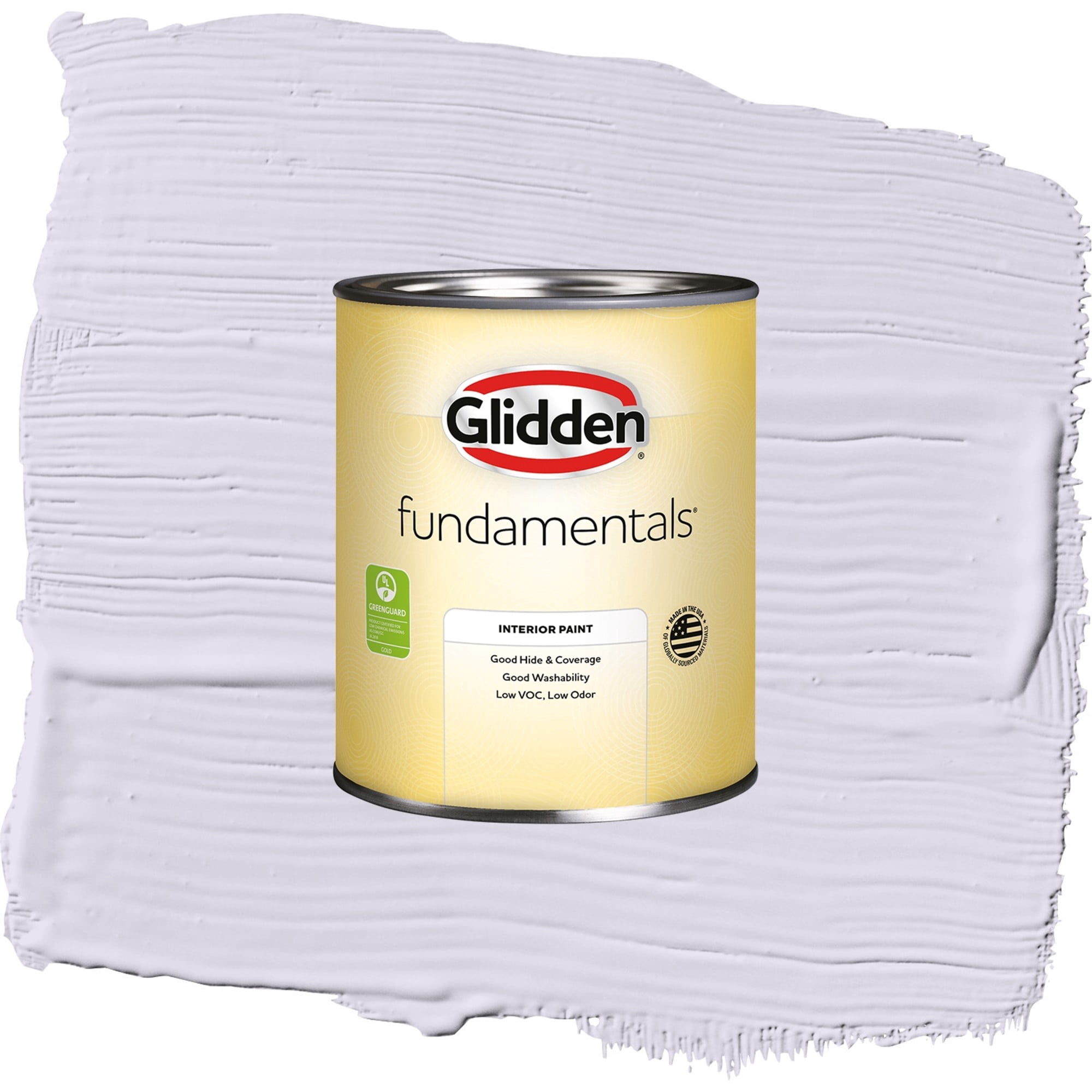 Glidden Fundamentals Misty Violet / Purple, Eggshell Interior Paint, 1 Quart