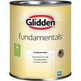 Glidden Fundamentals Interior Paint Moth Gray / Grey, Eggshell, 1 Quart
