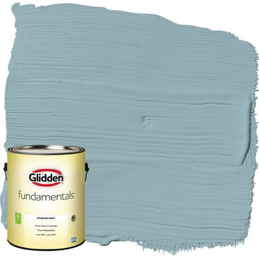 Glidden Fundamentals Interior Paint Mountain Stream / Blue, Eggshell, 1 Gallon