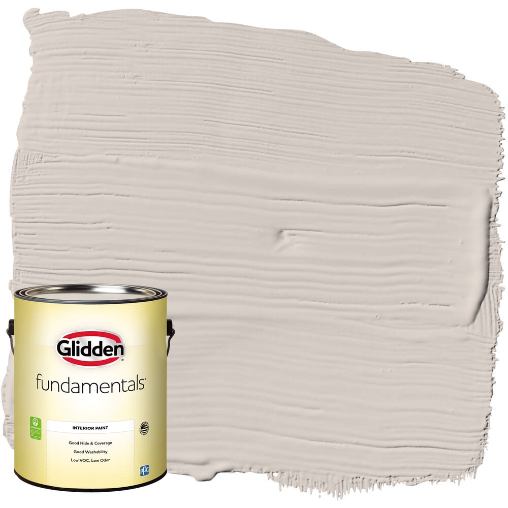 Glidden Fundamentals My Alibi / Beige Eggshell Interior Paint, 1 Gallon