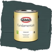 Glidden Fundamentals Night Watch / Green, Eggshell Interior Paint, 1 Gallon