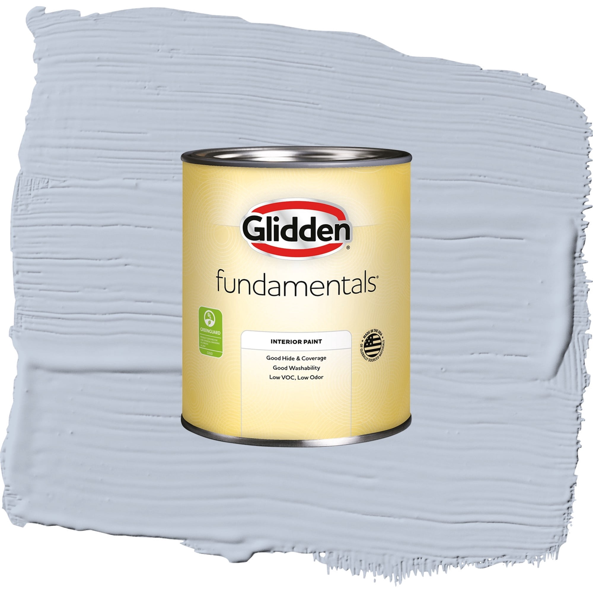 Glidden Fundamentals Northern Exposure / Blue, Eggshell Interior Paint, 1 Quart