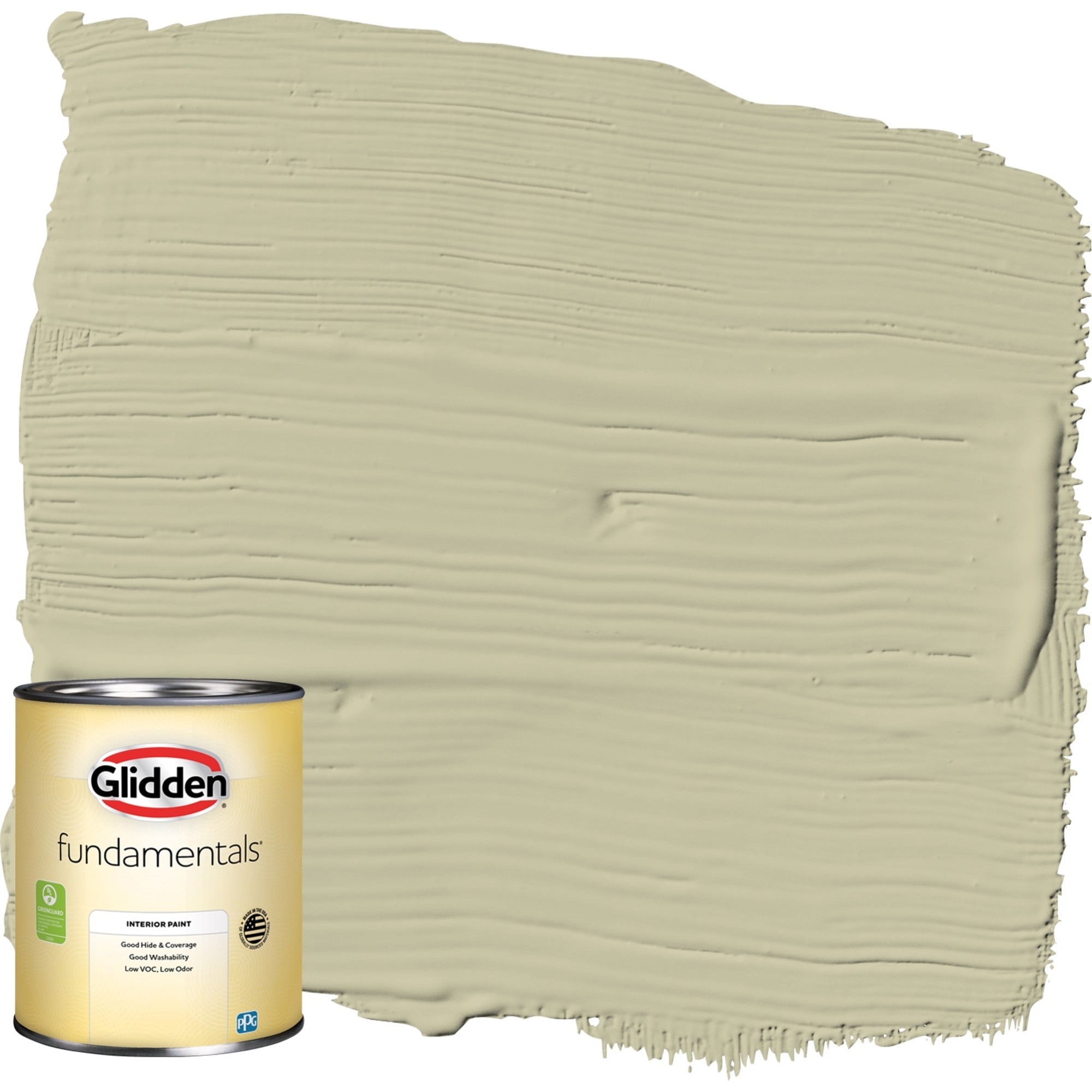 Glidden Fundamentals Interior Paint Northern Landscape / Green, Flat, 1