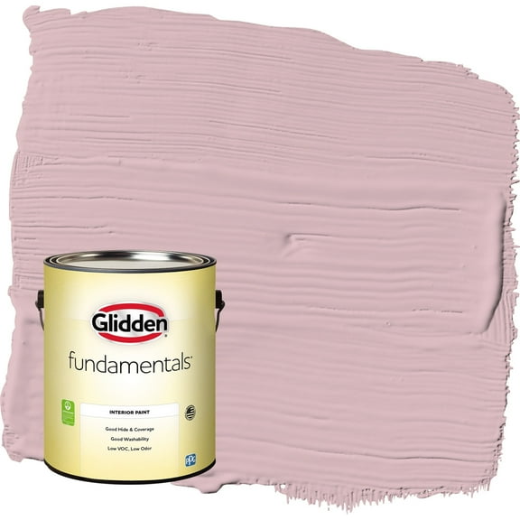 Glidden Fundamentals Nostalgia / Purple Eggshell Interior Paint, 1 Gallon