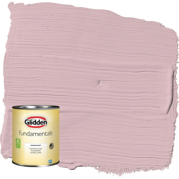 Glidden Fundamentals Nostalgia / Purple Eggshell Interior Paint, 1 Quart