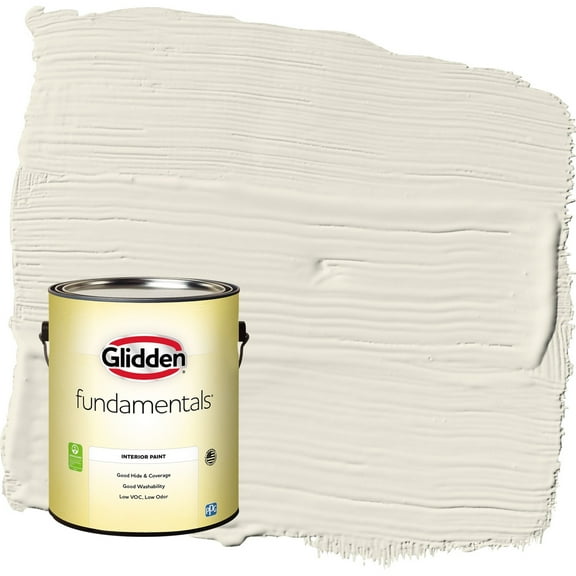 Glidden Fundamentals Oatmeal / Gray Eggshell Interior Paint, 1 Gallon