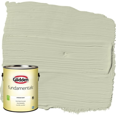 Glidden Fundamentals Interior Paint Only Olive / Green, Eggshell, 1 Gallon