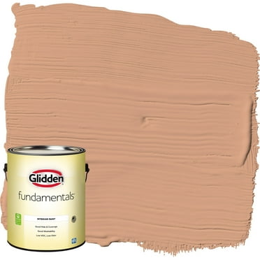 Glidden Fundamentals Interior Paint Orange Maple, Eggshell, 1 Gallon