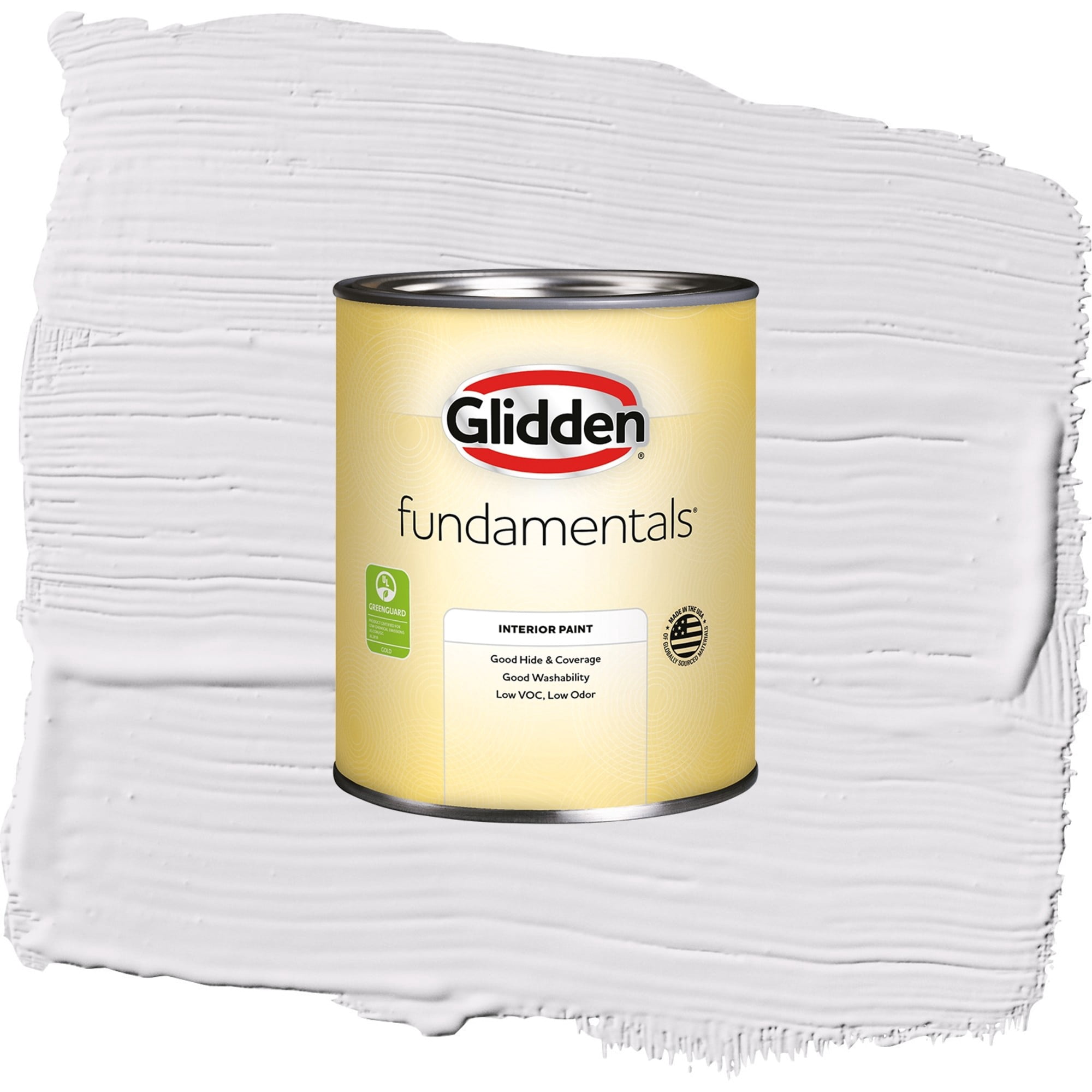 Glidden Fundamentals Orchid Blossom Flat Interior Paint and Primer, 1 Quart