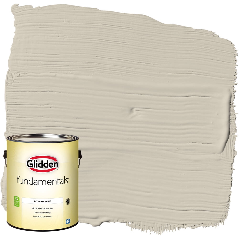 Glidden Fundamentals Interior Paint Ostrich Feather / Beige, Eggshell
